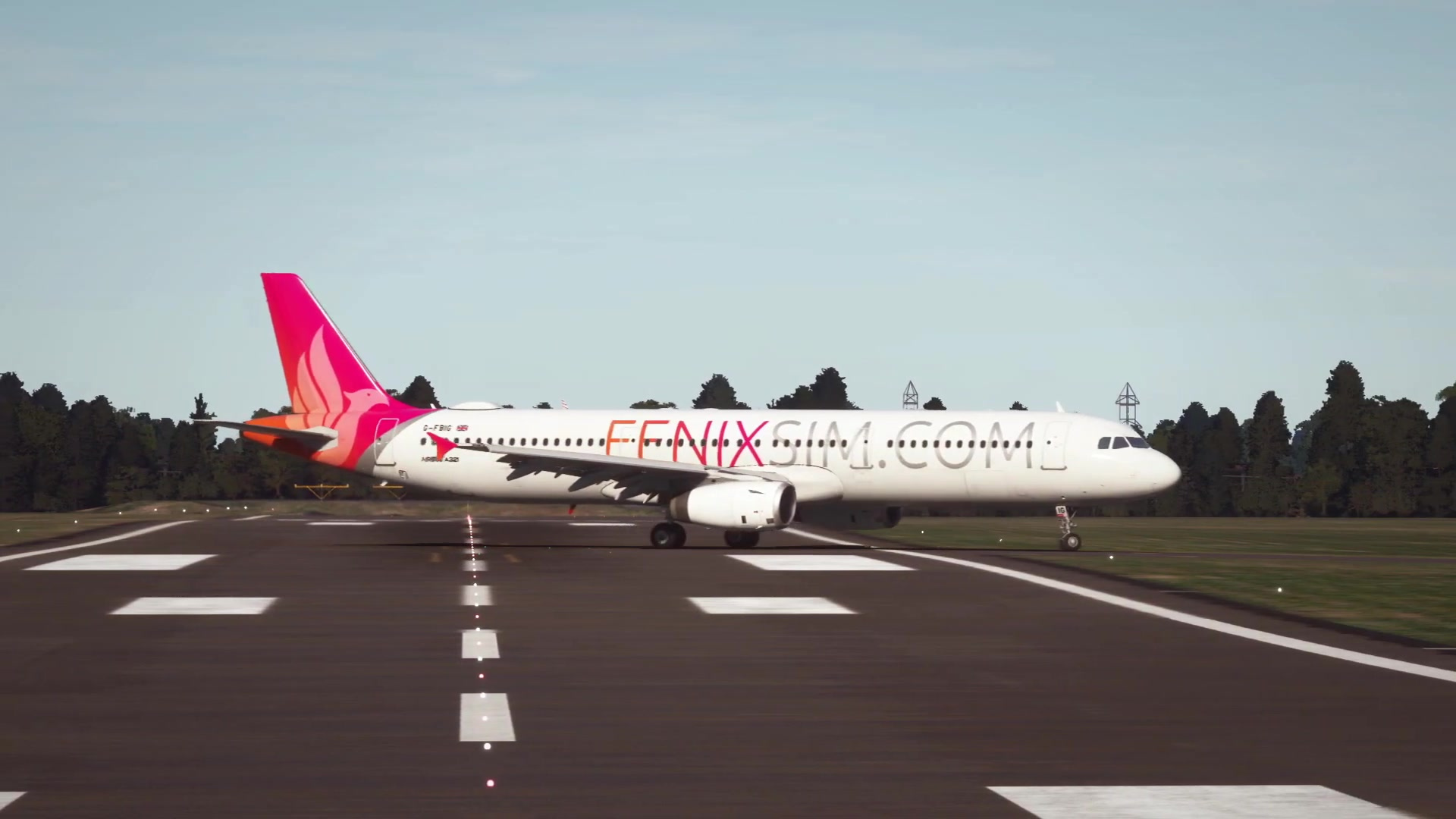 Fenix A321ceo exterior in the 2024 expansion launch trailer.